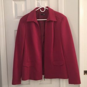 Raspberry jacket/blazer XL EUC